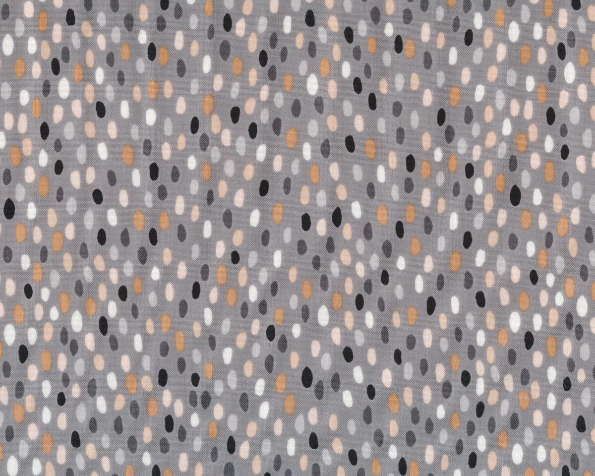 Patchworkstoff MOD CAT, Tupfen, hellgrau, Windham Fabrics