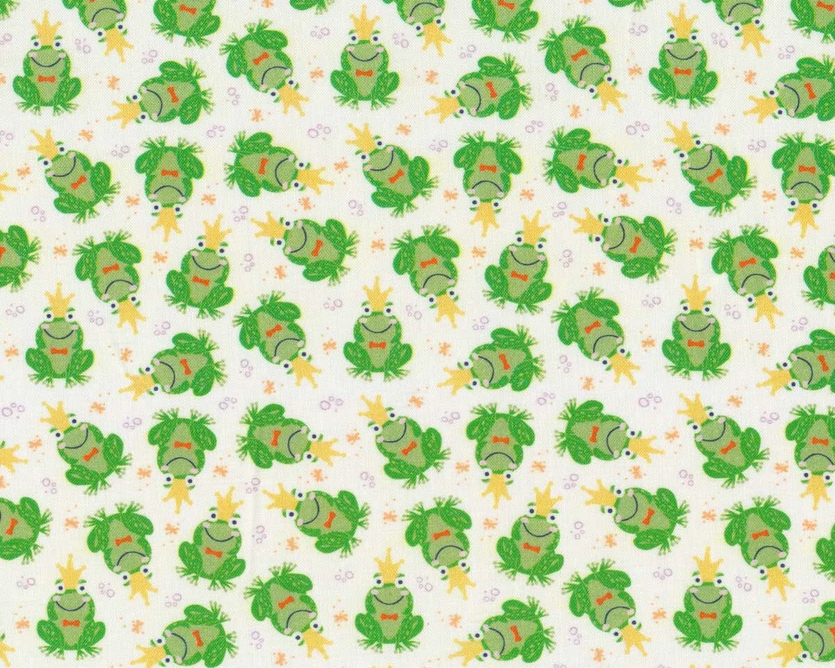 Patchworkstoff ONCE UPON A TIME, Froschkönig, Camelot Fabrics
