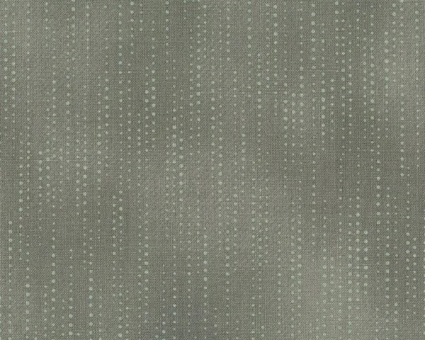 Patchworkstoff "Quilters Basic", Mini-Punkte-Streifen auf Batikgrund, graugrün-lindgrün