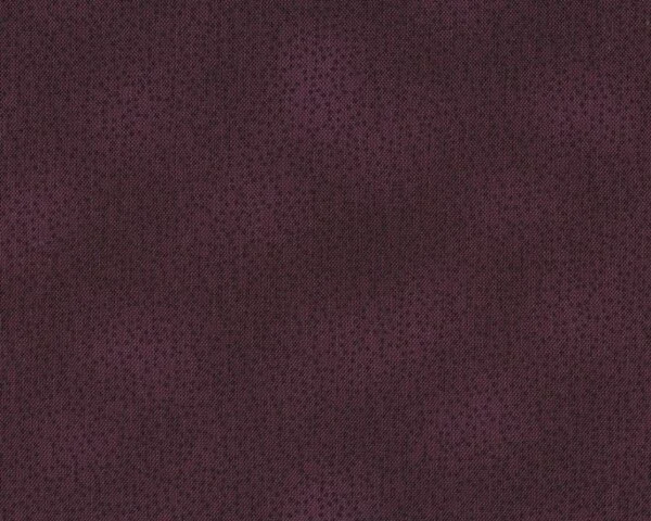 Patchworkstoff "Quilters Basic", Minipunkte auf Batikgrund, aubergine-dunkellila