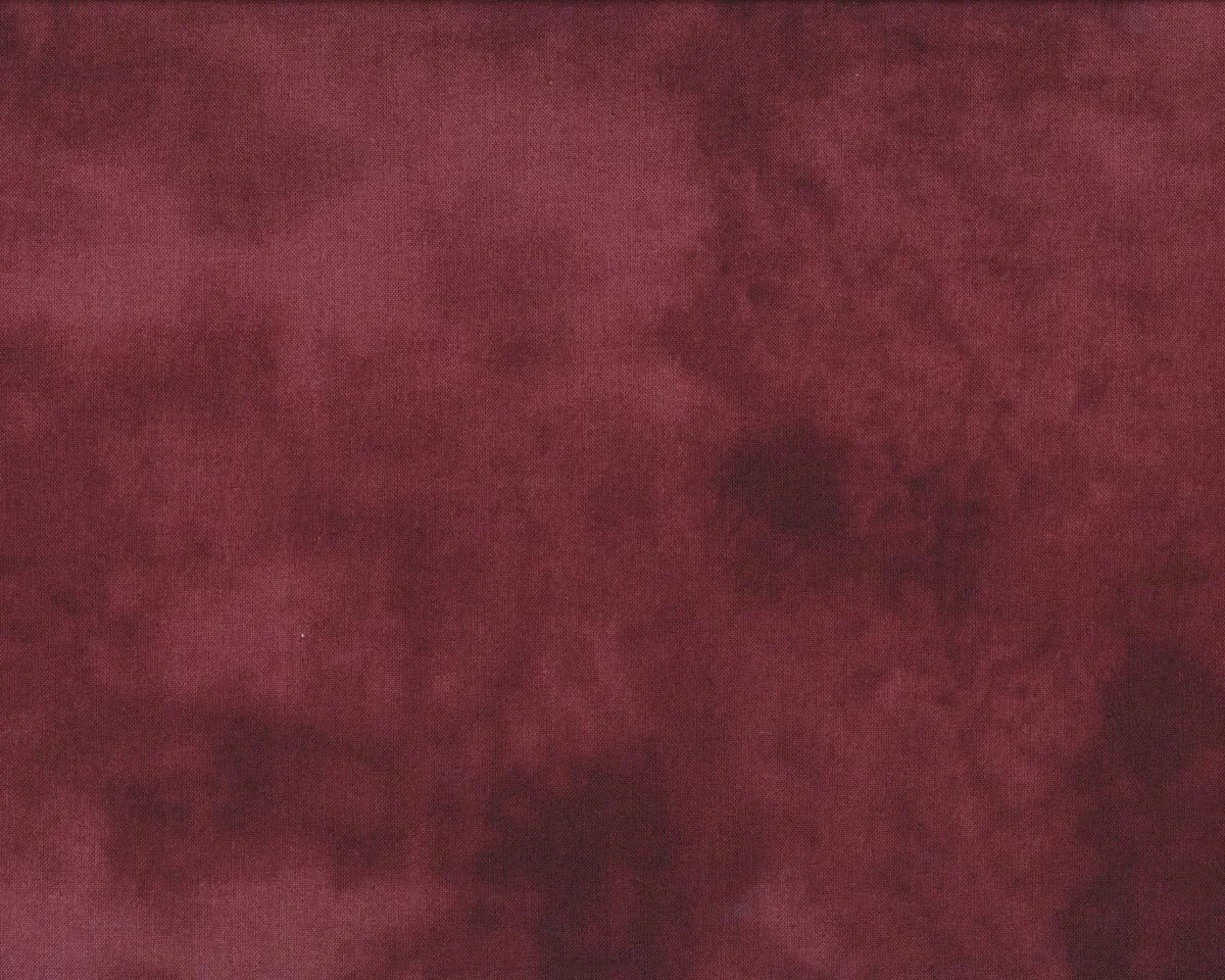 Patchworkstoff QUILTERS SHADOW, falsche Unis, Marmorierung, aubergine