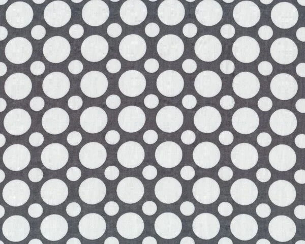 Patchworkstoff SPOT ON MIX, Punkte-Design, grau-weiß