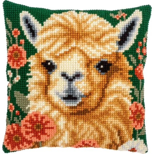 Vervaco - Kreuzstichkissen Alpaca