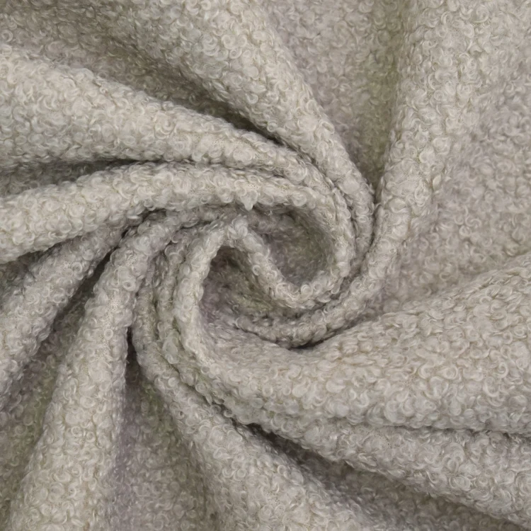 Polsterstoff Bouclé Optik Larry, beige