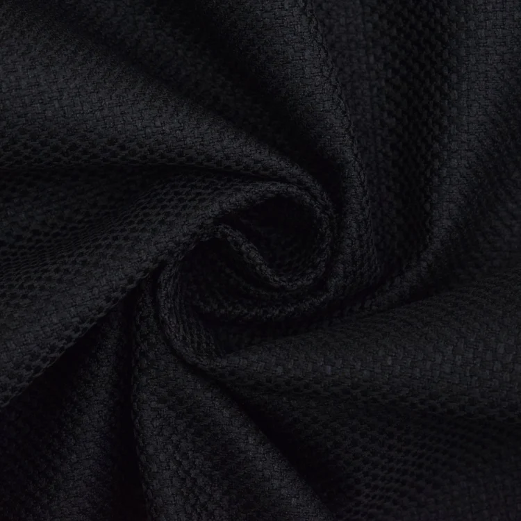 Polsterstoff Lumos, schwarz