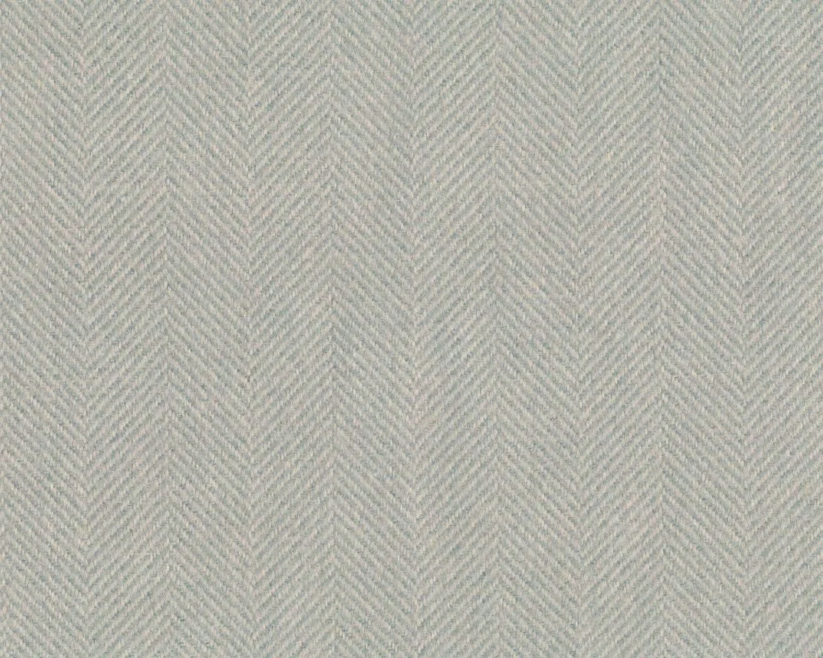Polsterstoff mit Wollgriff CARNEGIE, Fischgrat-Streifen, helles mint