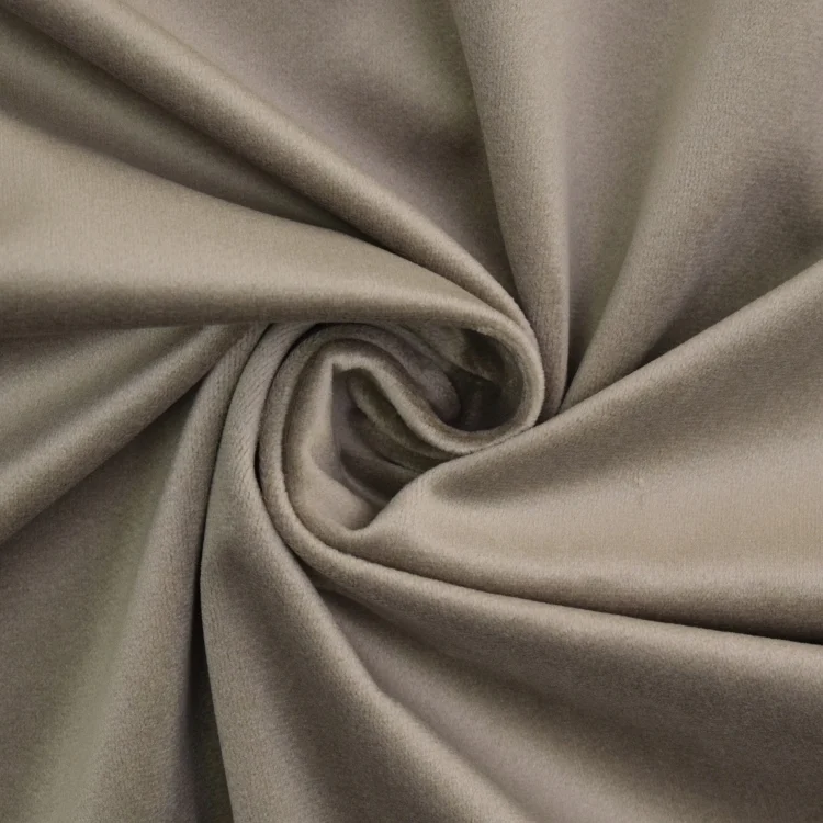 Polsterstoff Samt Bluvel, taupe