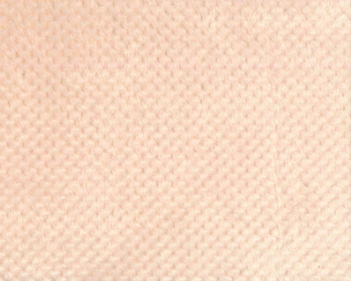 Polyester-Plüsch FLORIMON, wollweiß, genoppt, Hilco