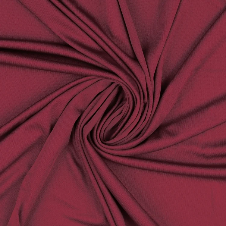 Polyesterjersey, bordeaux
