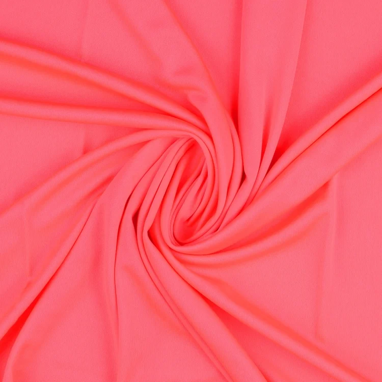 Polyesterjersey, neonpink