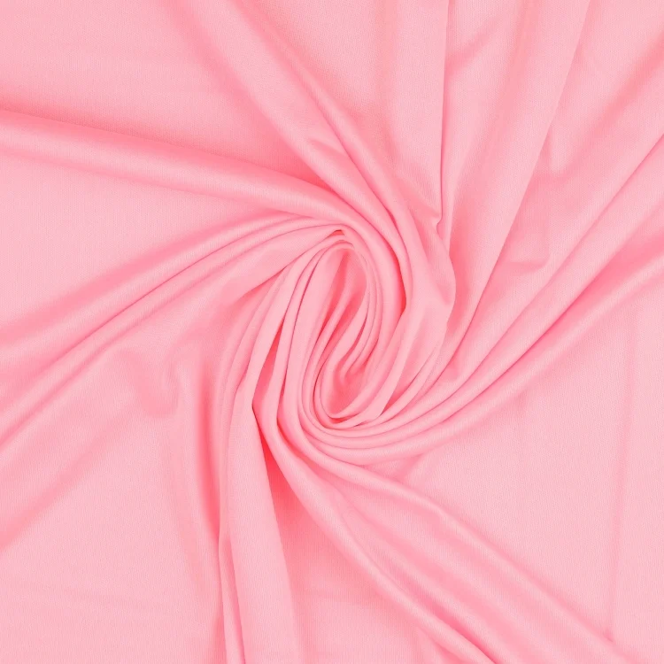 Polyesterjersey, rosa