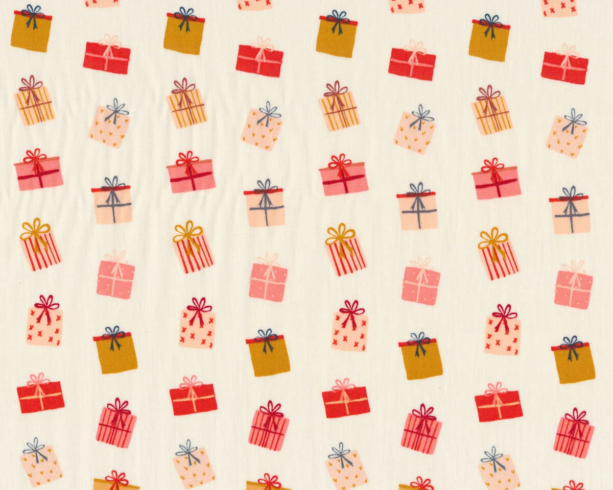 Popeline-Patchworkstoff COZY & MAGICAL, Geschenke, Art Gallery