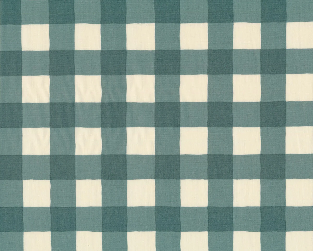 Popeline-Patchworkstoff PLAID OF MY DREAMS, Karo, jadegrün, Art Gallery