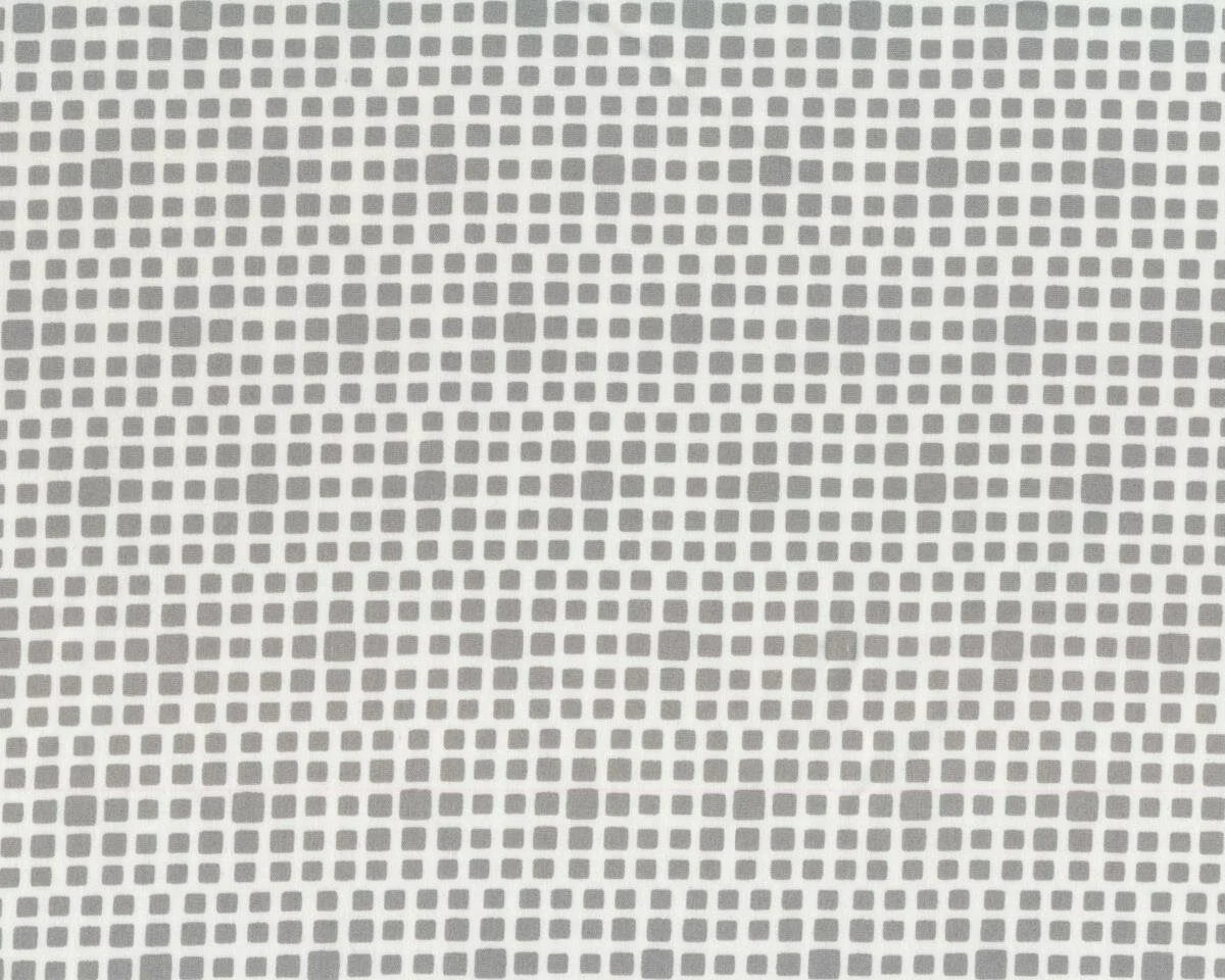 Popeline-Patchworkstoff SQUARED ELEMENTS, Quadrat-Optik, grau, Art Gallery