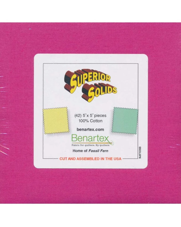 Precuts Charm Pack SUPERIOR SOLIDS, Benartex