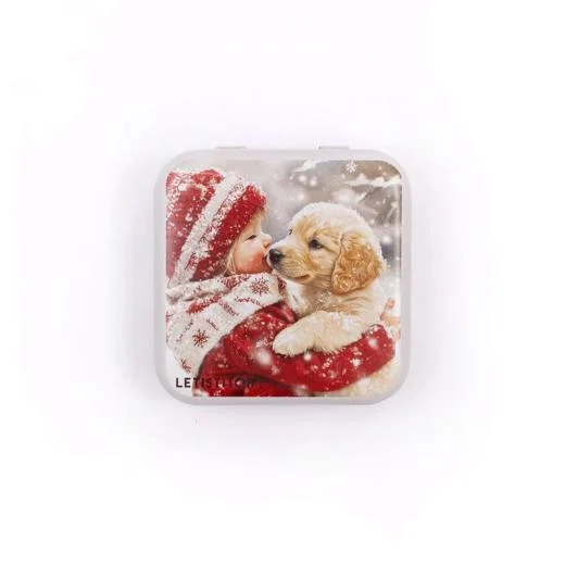 Leti Stitch Metallic Box - Puppy Love