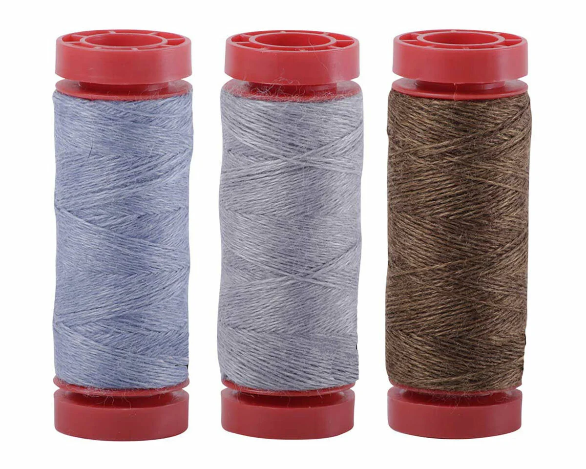 Quiltgarn AURIFIL Lana 12wt aus Wolle, meliert, 50 m
