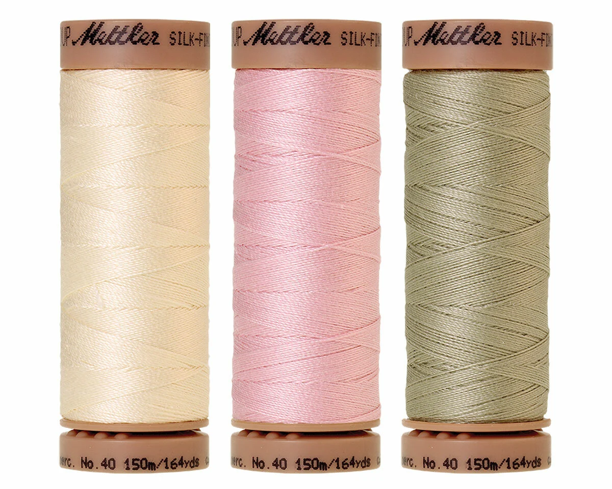 Quiltgarn SILK FINISH COTTON No.40, 150 m, Mettler