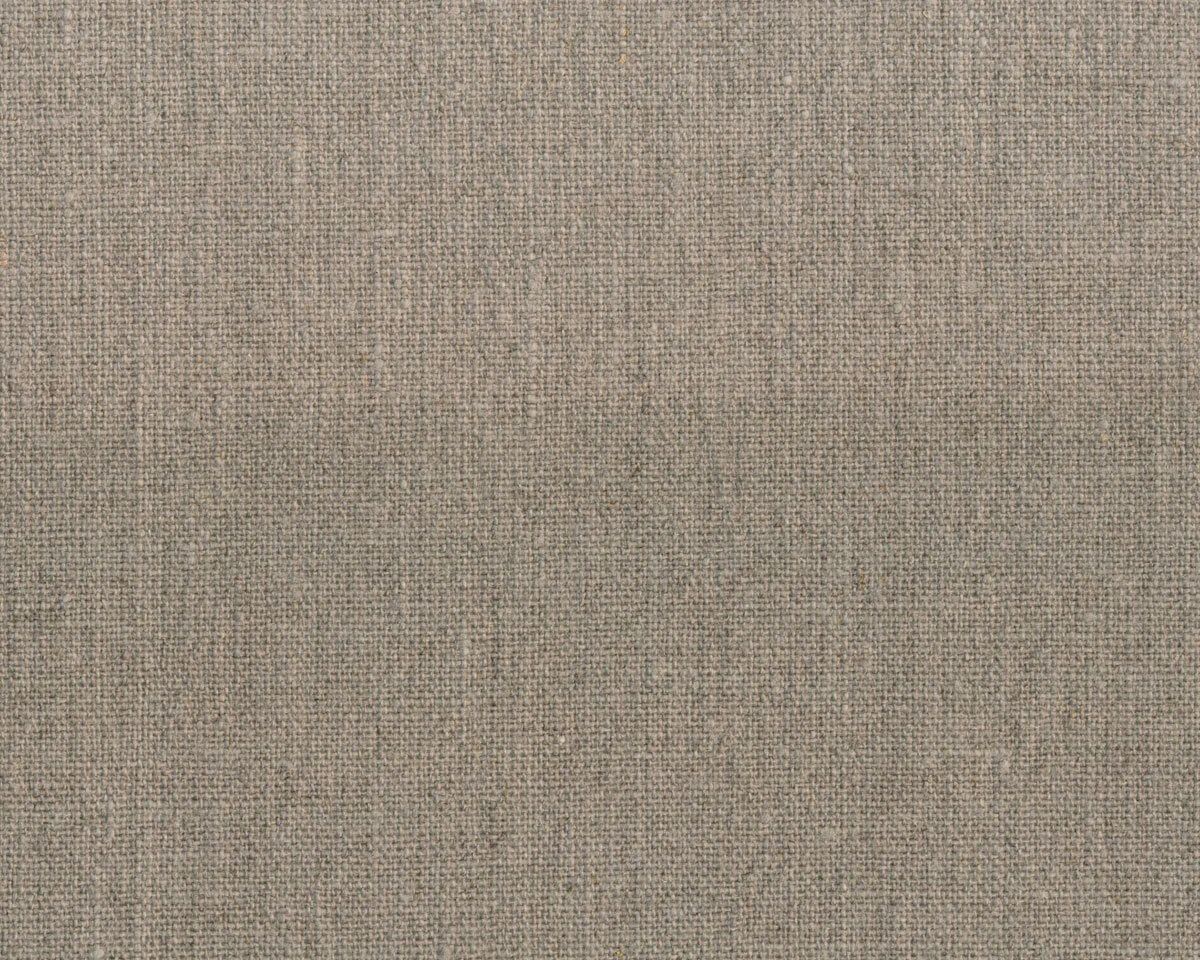 Reinleinenstoff LINEN, mittelschwer, natur dunkel
