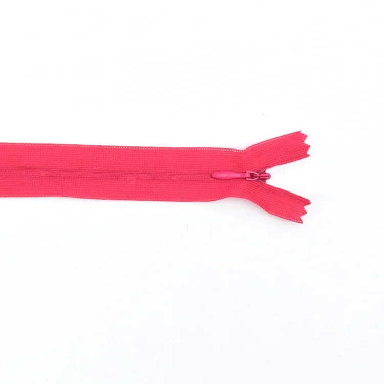 Reißverschluss nahtverdeckt 25 cm, pink