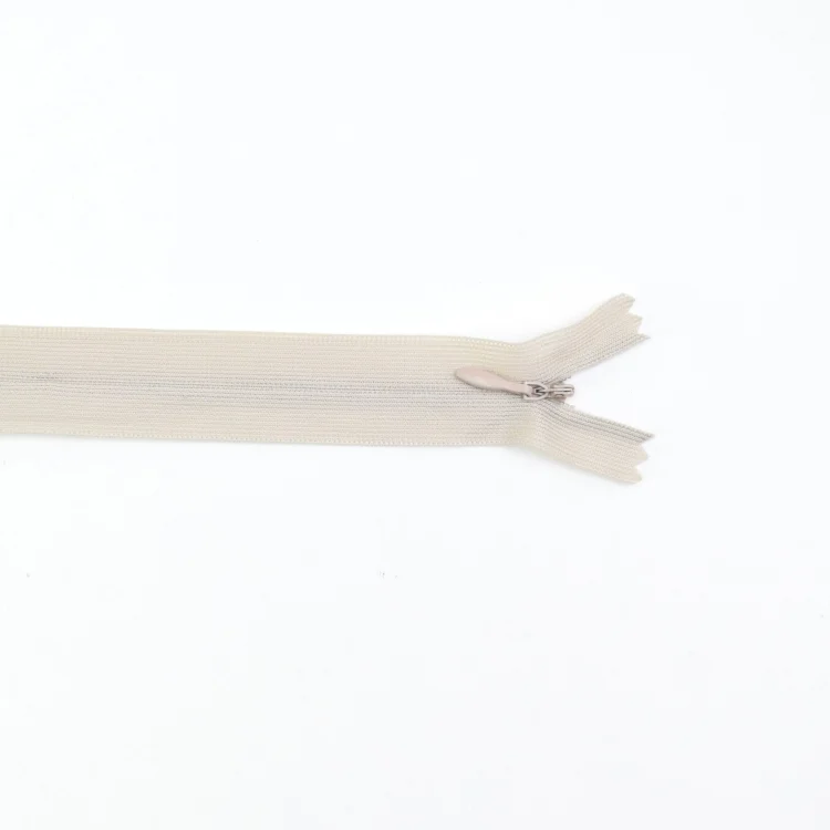 Reißverschluss nahtverdeckt 25 cm, sand