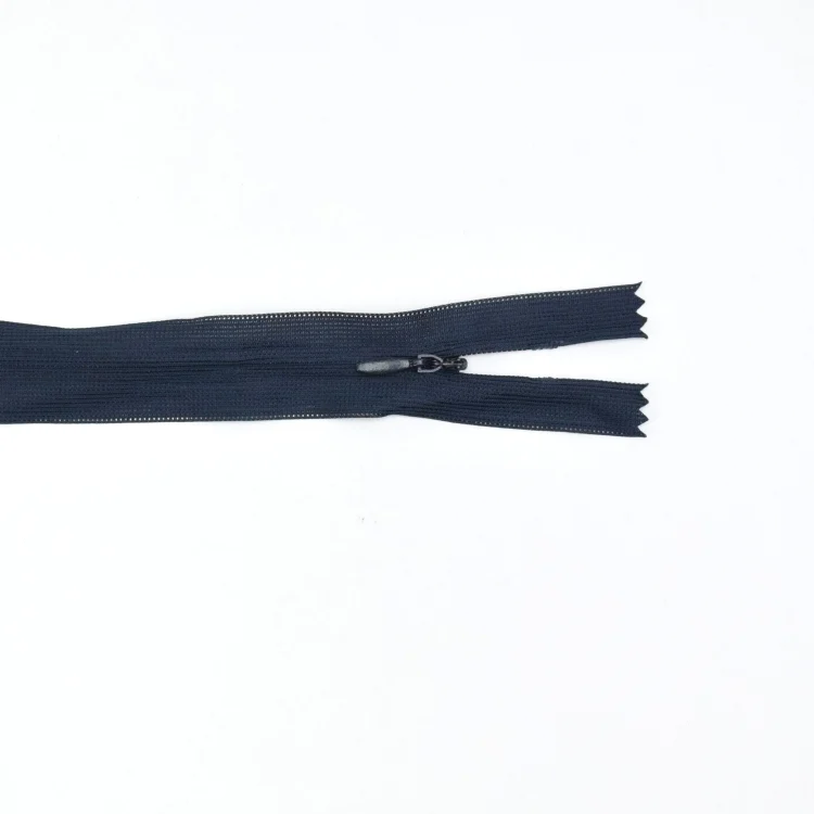 Reißverschluss nahtverdeckt 60 cm, dunkelblau