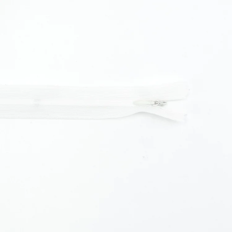 Reißverschluss nahtverdeckt 60 cm, wollweiß