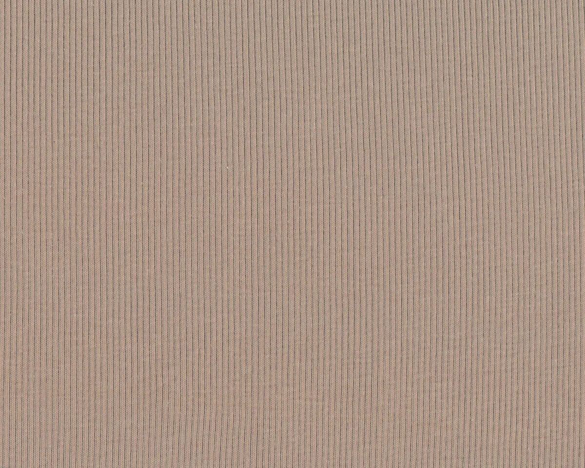 Rippen-Modaljersey mit Baumwolle, beige, Toptex