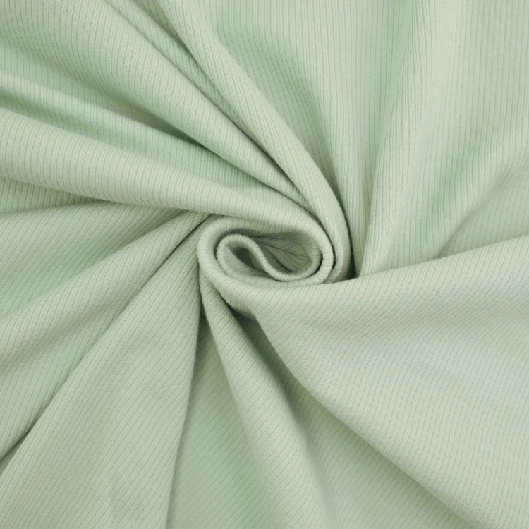 Rippenjersey Mini, hellmint