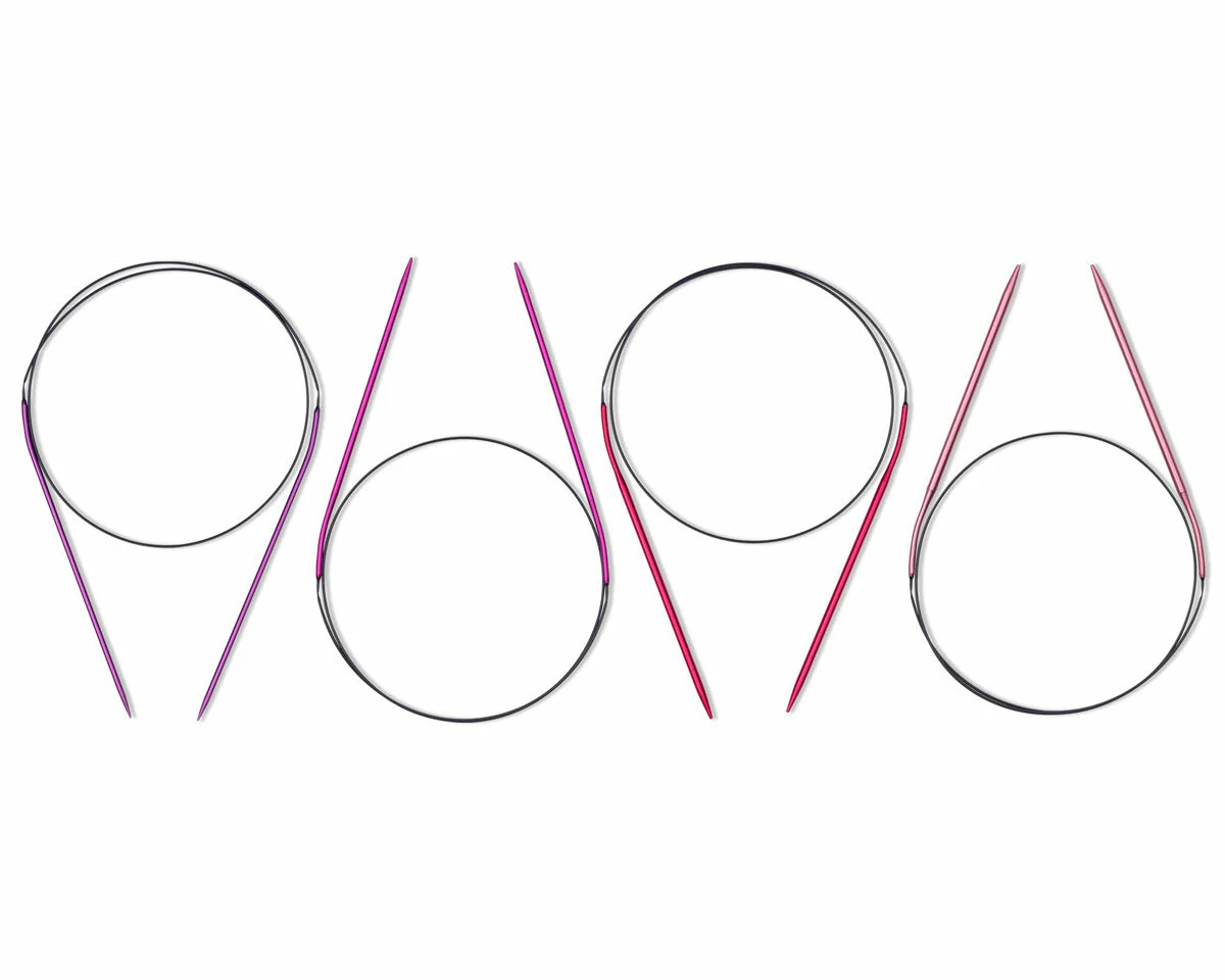 Rund-Stricknadel-Set ALUMINIUM 2,5 - 4 mm Stärke, 80 cm, Prym