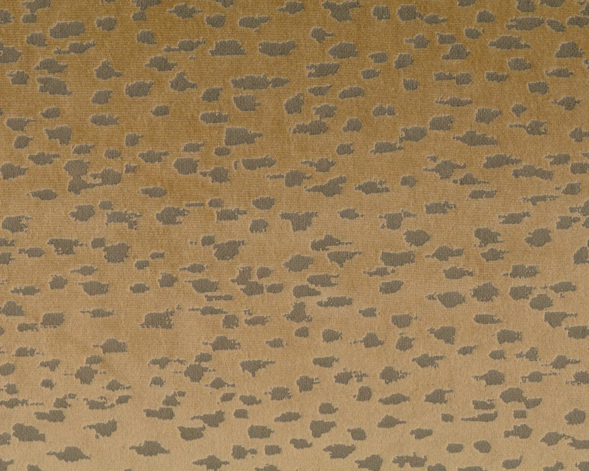 Samt-Polsterstoff LUSTRO ASTRAL, Animal- Print, gold, Sanderson