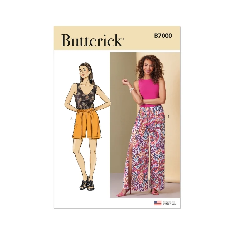 Schnittmuster Butterick Damen-Hosen 7000 Gr. 44-52