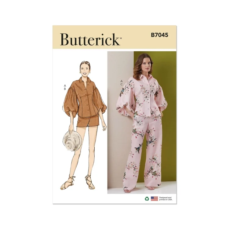 Schnittmuster Butterick Damen Kombination 7045 Gr. 34-42