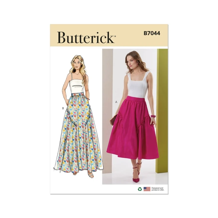 Schnittmuster Butterick Damen Rock 7044 Gr. 34-42
