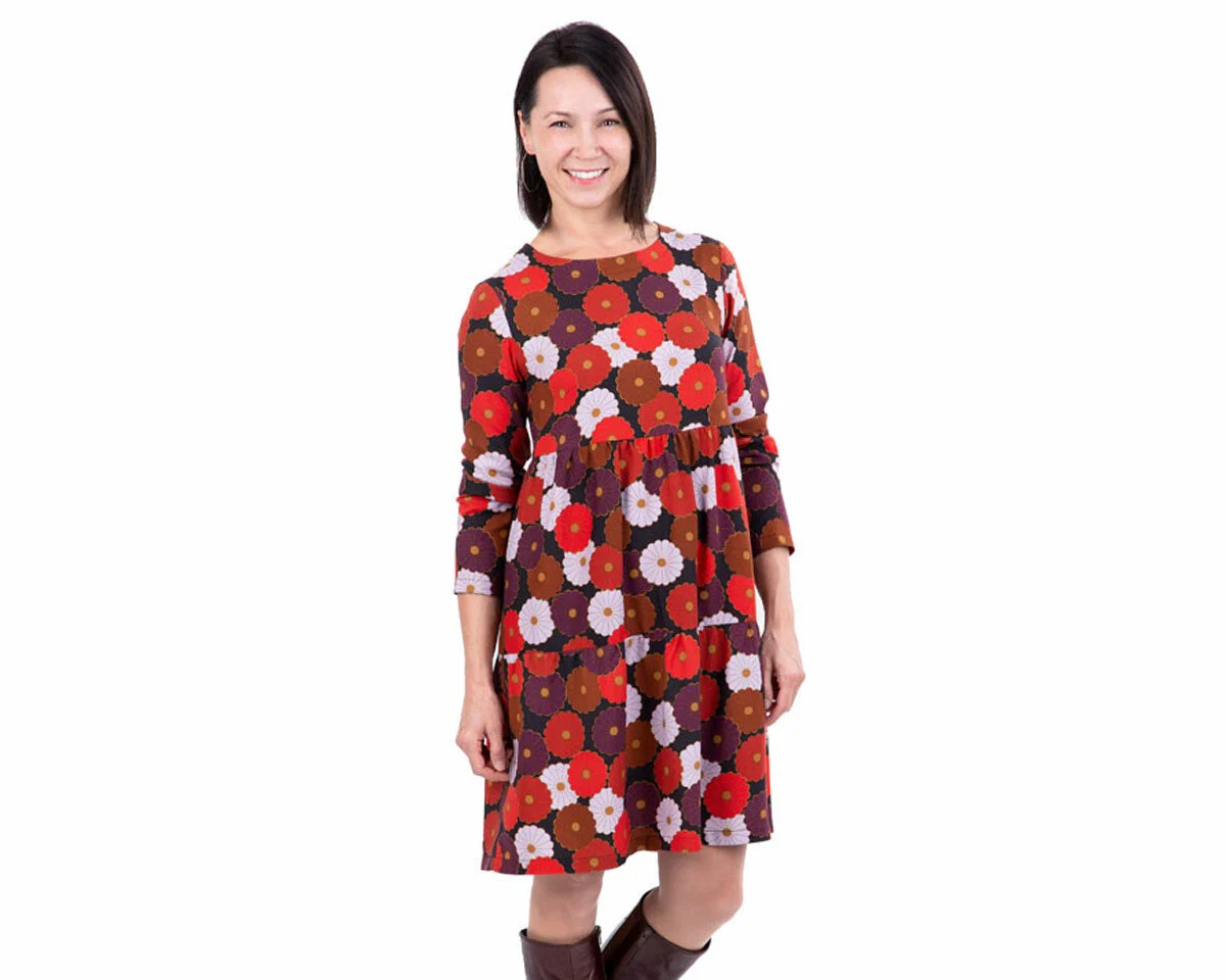 Schnittmuster Damenbluse und -kleid ALLIE, pattydoo