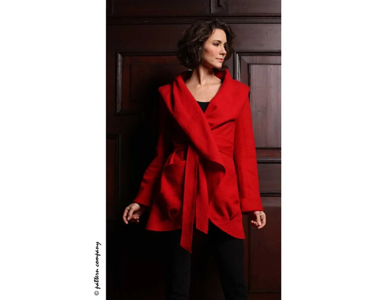 Schnittmuster JACKE MIT SCHALKRAGEN, pattern company