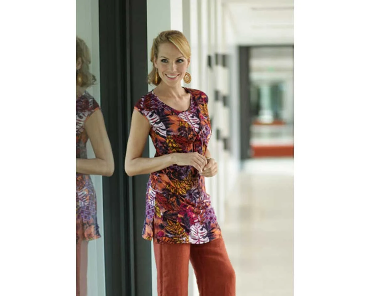 Schnittmuster SHIRT MIT EFFEKT-OBERTEIL, pattern company