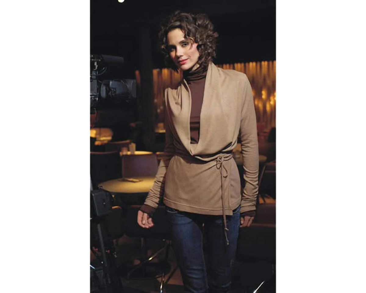 Schnittmuster STRICK-JACKE ZUM BINDEN, pattern company