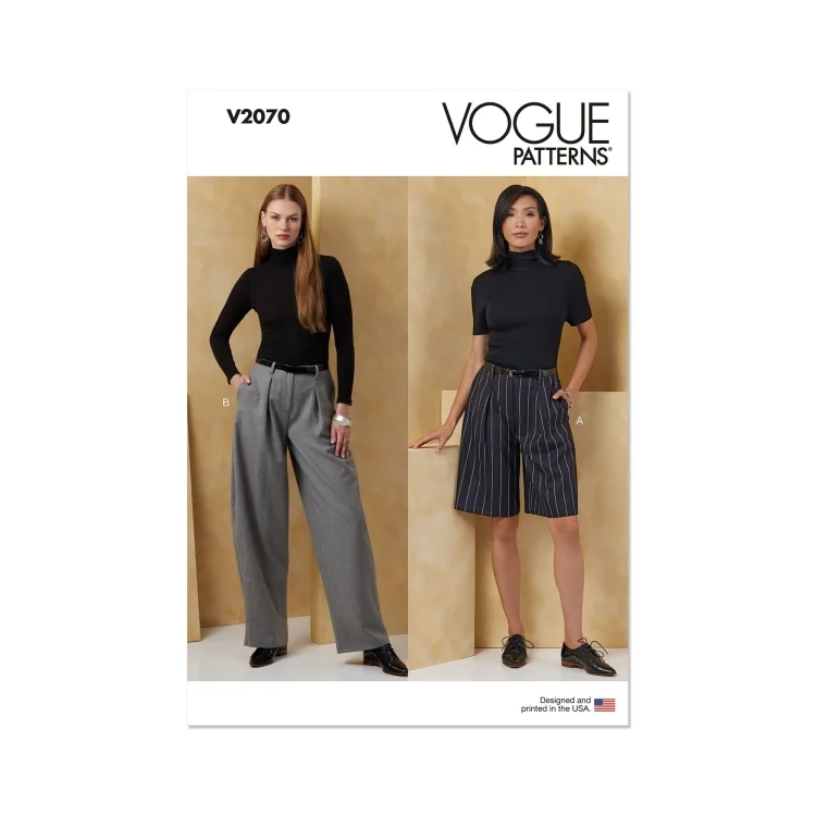 Schnittmuster Vogue Damenhose 2070 Gr. 34-42