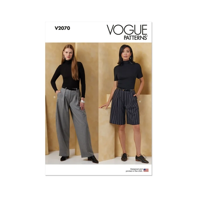 Schnittmuster Vogue Damenhose 2070 Gr. 44-52