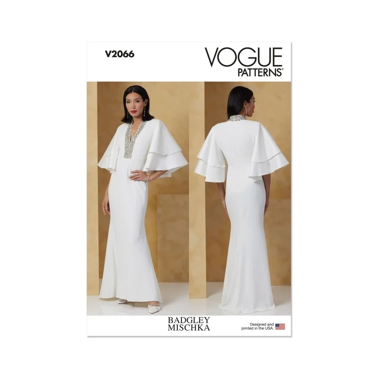 Schnittmuster Vogue Damenkleid V2066 Gr. 32-40