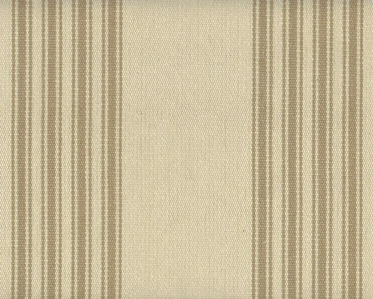 Schwerer, fest gewebter Polsterstoff HOMESTEAD STRIPE, Streifen-Design, natur-beige