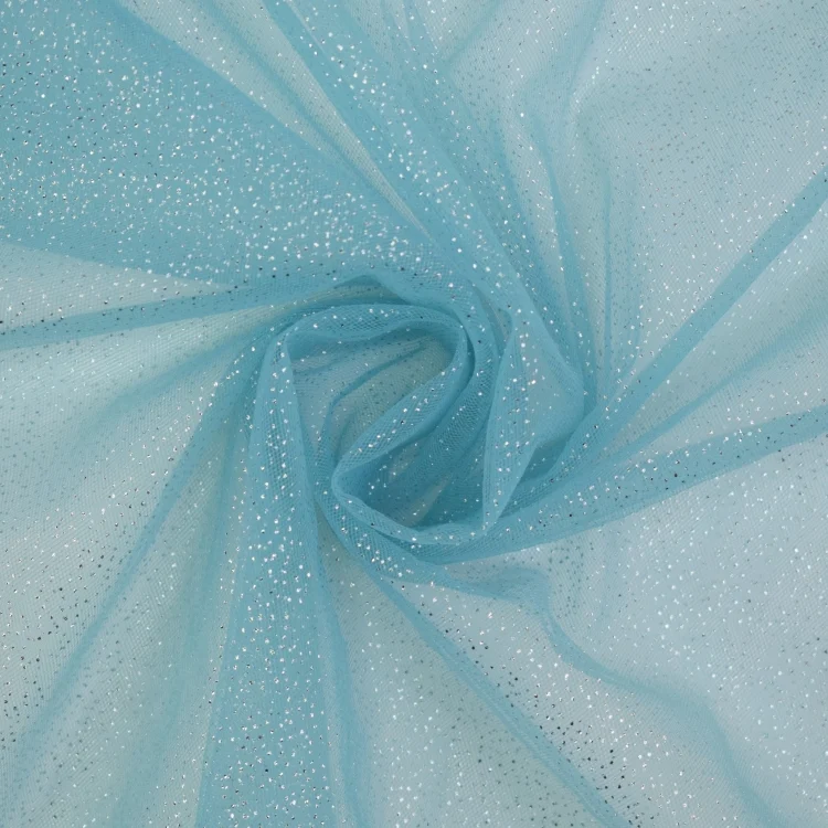 Soft Tüll Glitter, türkis