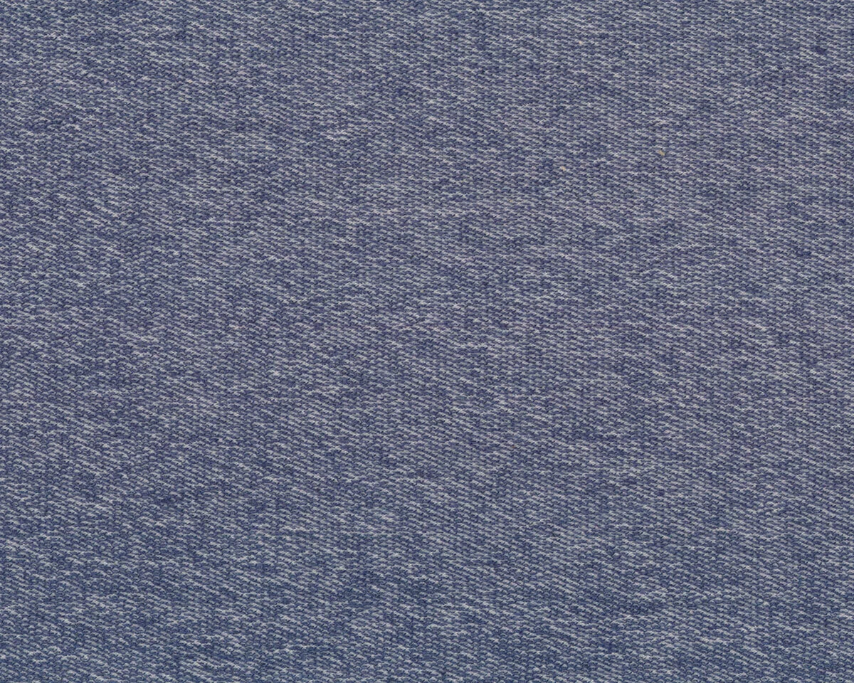 Sommersweatstoff CORDA, jeansblau meliert, Hilco