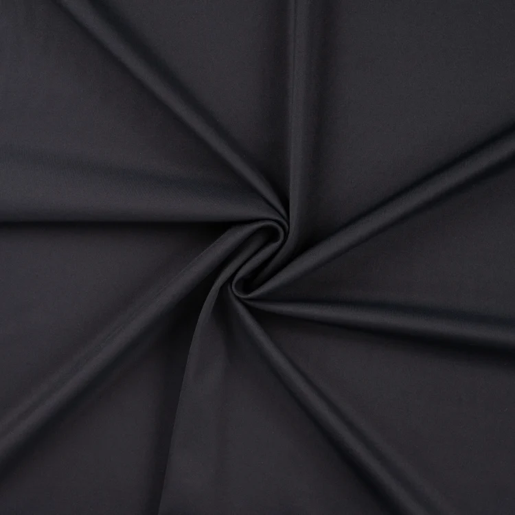 Sportjersey uni, schwarz