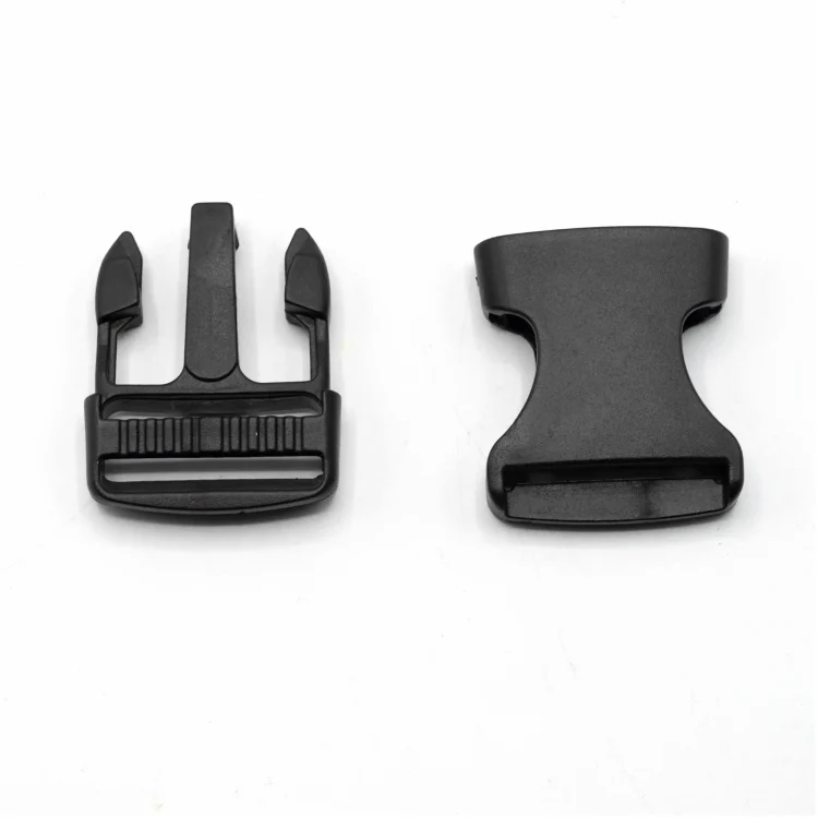 Steckschnalle 40 mm, schwarz