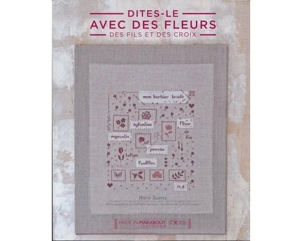 Stickbuch: Avec des fleurs, Vaupel & Heilenbeck