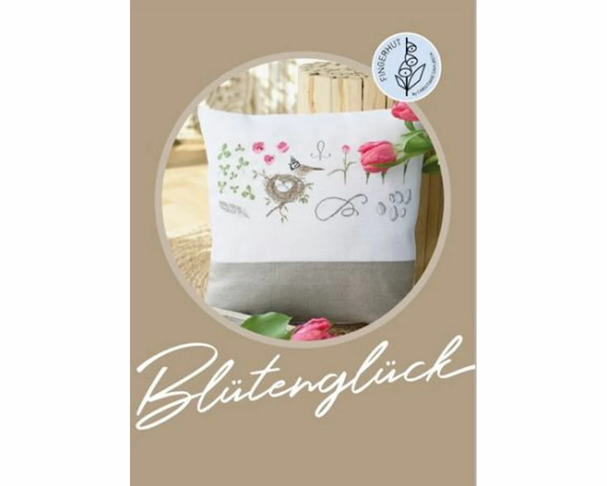 Stickbuch: BLÜTENGLÜCK, Fingerhut Dahlbeck