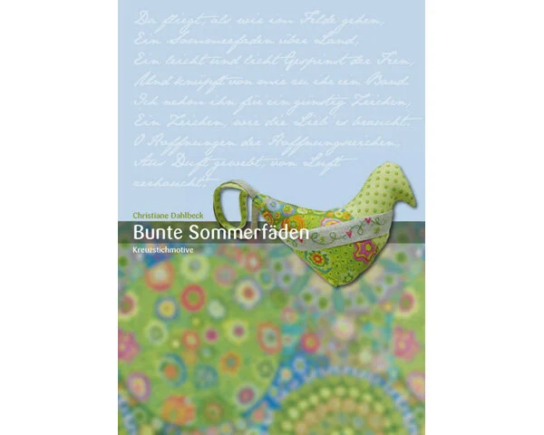 Stickheft: Bunte Sommerfäden, Fingerhut Dahlbeck