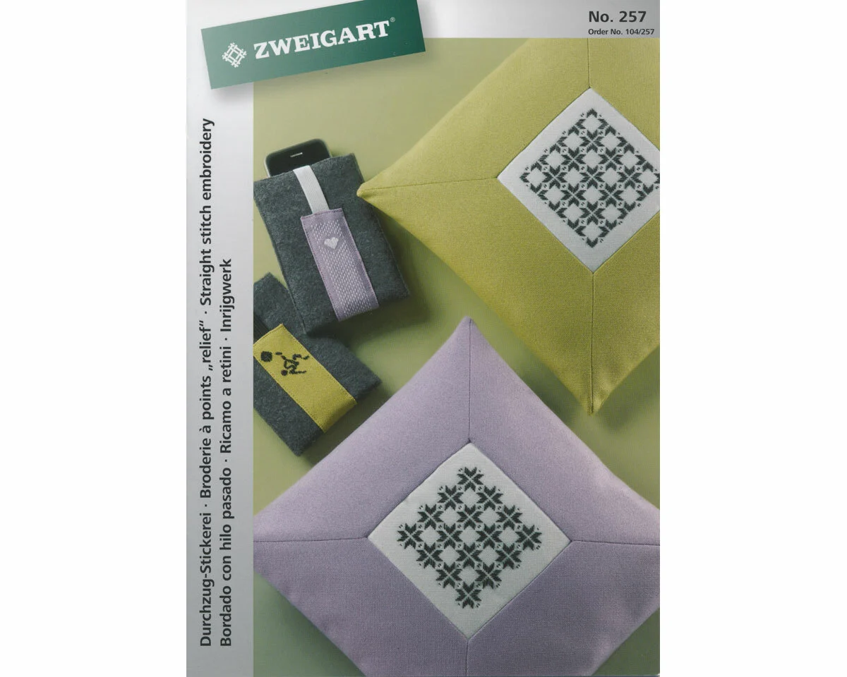 Stickheft: Durchzug-Stickerei, Muster, Zweigart